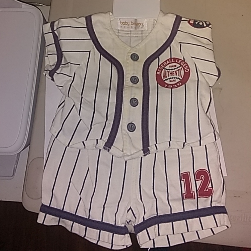 Newborn babe ruth outfit